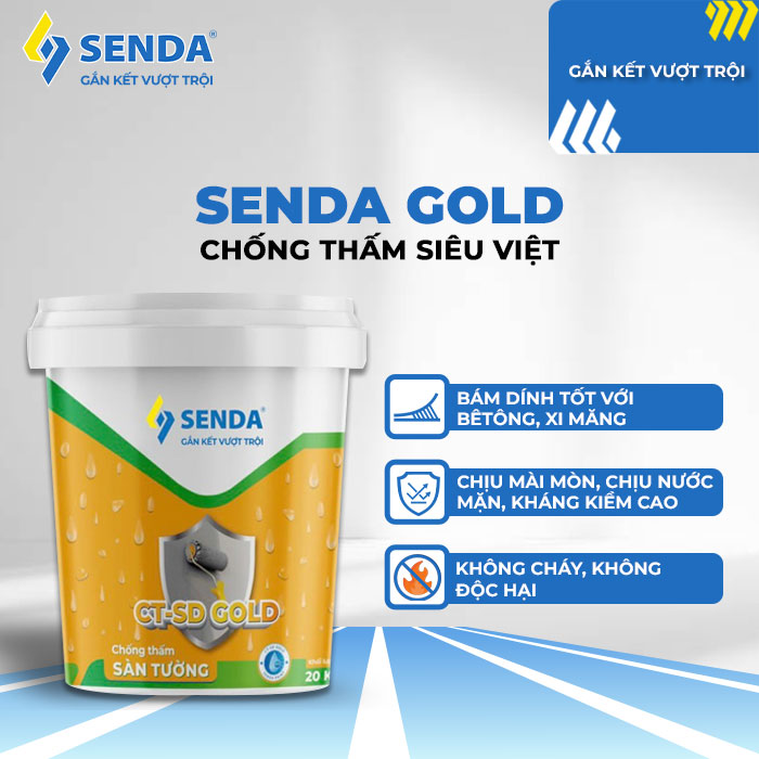 CHỐNG THẤM SENDA CT-SD GOLD