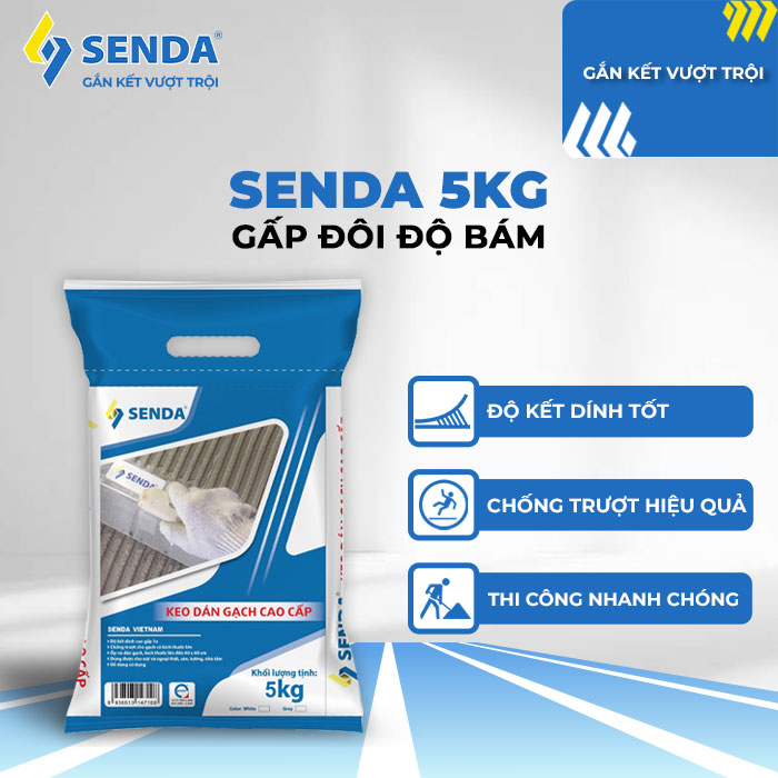 KEO DÁN GẠCH SENDA – 5KG